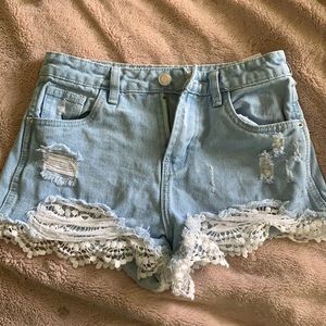 Jean shorts